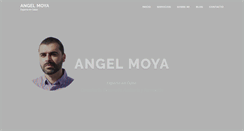 Desktop Screenshot of angelmoya.es
