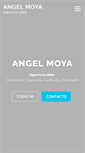 Mobile Screenshot of angelmoya.es