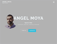 Tablet Screenshot of angelmoya.es